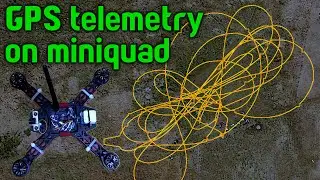 GPS telemetry on mini-quad