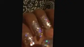 Disco Ball Nails ✨
