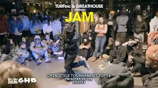 Twinstep vs TFA (OPEN STYLE TOP 16) TURFinc x Greathouse of Dance The Jam Feb 27, 2021