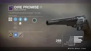 D2 Will it PvP? Dire Promise The Only Good Dead Orbit Weapon?