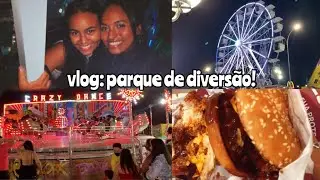 VLOG NO PARQUE DE DIVERSÃO **ri muito** 🎡 | Rachel de Sousa