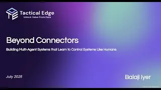 Beyond Connectors: Building Multi-Agent Systems that Learn to Control Systems Like Humans on AWS