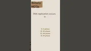 Cell Cycle and Cell Division | Class 11 | Botany MCQs | Neet 2023-24 | Daksh Kunj