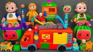 101 Minutes COCOMELON Collection Unboxing - Satisfying Unboxing Coco Fire Truck (ASMR)