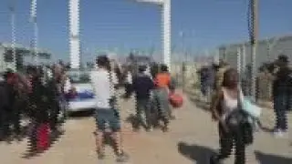 Police at Cyprus migrant camp after fighting