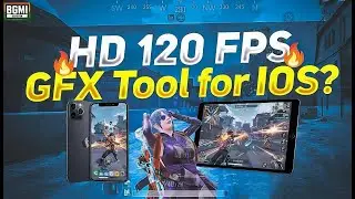 GFX Tool for iOS? !! BGMI iOS 120 FPS Ultra HD Unlock ?!!! iPhone Becomes a Beast !!!
