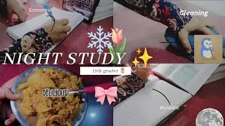 |Late Night Study🌑 11th Grader❤️ Commerce Student🦷😩|