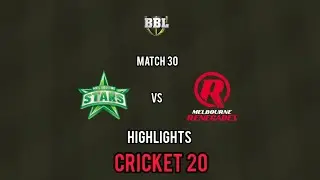 Melbourne Renegades vs Melbourne Stars | Match 30 Highlights | BBL 2025-26