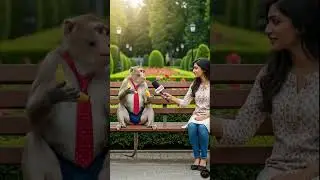 Monkey Gives Funny Interview 🍌😂 | Must Watch Comedy Shorts