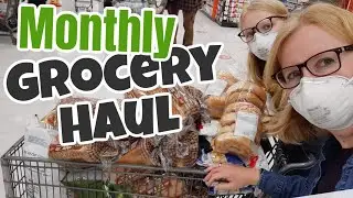 Monthly Grocery Haul- Family of 8-- Dec 2020-- Sam's Club, Winco