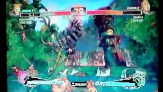 marocainsavoyard ( Guile) Vs abidino ( Cody ) ssf 4 online ps3 part2