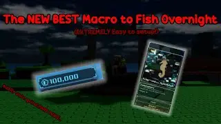 The BEST Macro to Use for Fishing! (Sol's RNG)