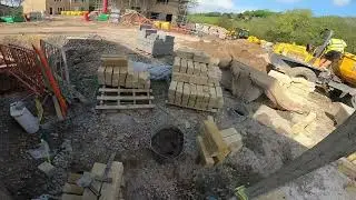 Видеоблог о кладке кирпича &mdash; одиночный каменный гараж! (Часть 2)