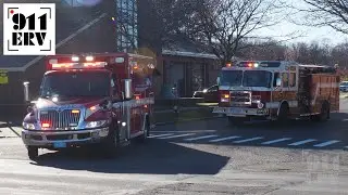 Northampton Fire Trucks Responding | Ambulance 4 and Engine 1