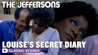 George Tries To Read Louise's Diary (ft. Isabel Sanford) | The Jeffersons