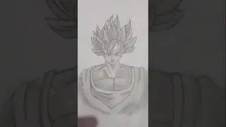 Goku drawing#Goku#Dragonball#Vegeta#art #drawing #drawing #pencil #anime #sketch#anime drawing#drago