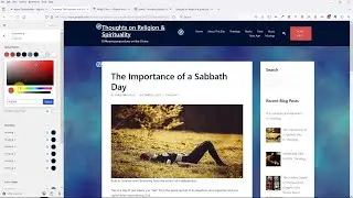 How to Set the Colors for the Sydney Theme in WordPress