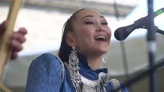Yuliyana Krivoshapkina & Aidyn Byrtan-ool, Lowell Folk Festival 2020