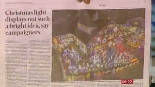 Christmas lights bad, World Scotch pie championships & cats (Global) - BBC News - 11th November 2021
