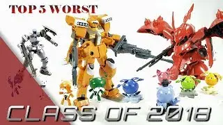SHOKY GUNPLA CLASS OF 2018:TOP 5 WORST HG/SD KITS