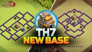 NEW! Town Hall 7 War and Trophy Pushing Base | Th7 New Base Layout's! Clash of Clans