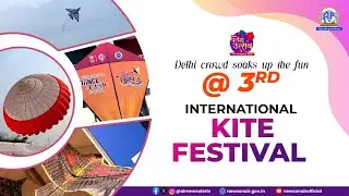 Delhi crowd soak up the fun at 3rd International Kite Festival