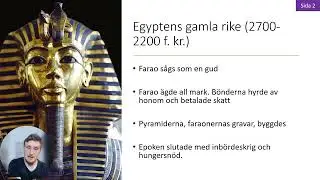 HISTORIA: Flodkulturen i Forntida Egypten