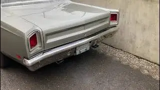 1969 Plymouth Roadrunner 383 4-speed manual