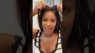 Super natural hairline ✨ silky straight, glueless & flawless.#luvme #luvmehair #luvmeforyou