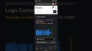 Cartoon Pond-5 Sound Effects But its  Low Quality