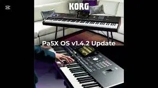 Pa5X/Operating System v 1.4.2 @Korgpa5x-58 @takip&ccedil;i #keşfet #korg #music #piano #takip 