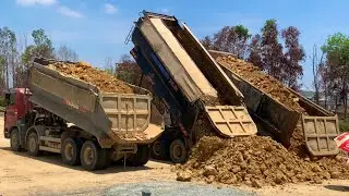AMAZING Truck Dumper Unload Soils