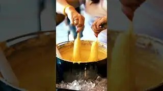 Frying the Original Corny Dog with Amber Fletcher at the State Fair of Texas.