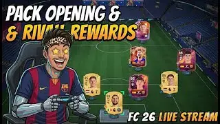 TOTY Packs & Rewards  FC26  Rivals Livestream! Facecam