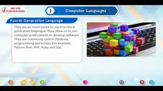 Ch 1 | Jay Cee | i tech computer | Class 6 | Computer Languages  | For children