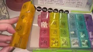 A Practical Pill Organizer #amazonfavorites #organization #vitamins