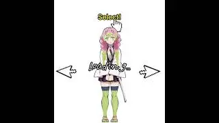Choose your Character x video game lover||Mitsuri edit||