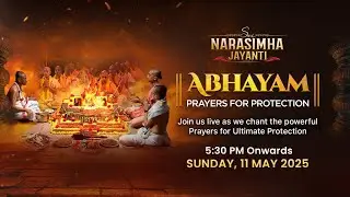 Sri Narasimha Jayanti 2025 | Prayers for Protection | ISKCON Hare Krishna Hill