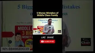 5 Money Mistakes Middle Class Families Must Avoid 💸#MoneyMistakes #MiddleClassFinance #shorts