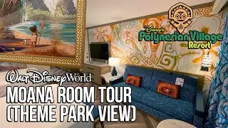 Disney's Polynesian Village Resort - Moana Room Tour (Theme Park View)