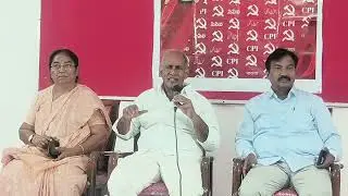 CPI State Secretary, MLA Kunamneni Sambasiva Rao, and other leaders Pressmeet Live