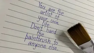 Motivational quote.     #pencalligraphy #handwriting #simplehandwriting