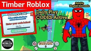 All CODES WORK Timber Roblox May 2022