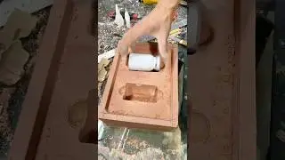 Manual development of vacuum forming molds and sample making process#vacuum