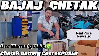 Bajaj Chetak  Battery Warranty Claim 🔋 | Real Price, Battery Details & Free Replacement