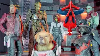Marvel's Guardians of The Galaxy - Avengers & Spider-Man Easter Egg