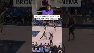 COOPER FLAGG vs JAYLEN BROWN WAS CINEMA #shorts