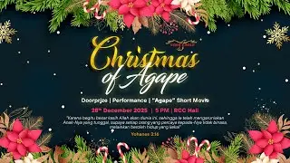 20251228 -- Ev. Harsono -- Christmas of Agape ( Yohanes 3:16 )