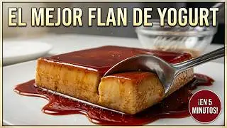 El postre más fácil del mundo: Flan de Yogur Mágico (¡Nadie cree cómo se hace!)