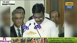 Puvvada Ajay Took  Oath As Transport Minister